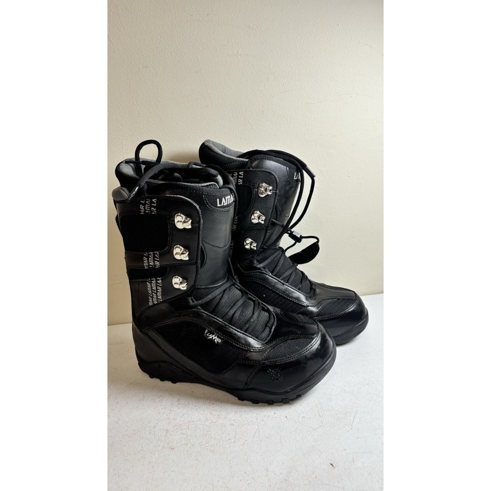 Lamar‎ Snowboard Boots Men's Size 10 Black Lace Up NEW NWOB